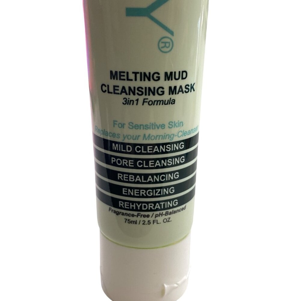 Mudmasky Melting Mud Cleansing Mask 3-In-1 Formula For Sensitive Skin 75ml 2.5 F - Picture 2 of 4